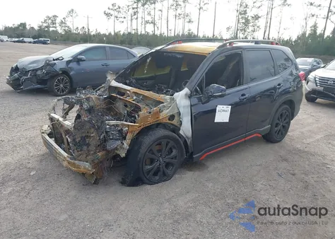 2021 Subaru Forester Sport из США, поврежденный, VIN JF2SKARC0MH467367